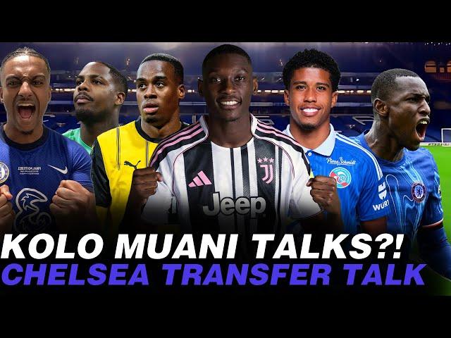 Bayern x Chelsea BATTLE For Gittens? | Kolo Muani Enquiry? | £50m + To Sell Jackson! | Transfer Talk