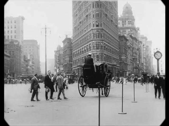 100 years ago: NYC Authentic Hi-Quality Footage