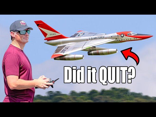 From Triumph to Tragedy: RC B-58 Hustler Heartbreaking Maiden Flight