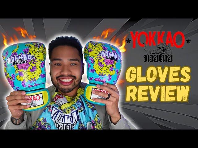 YOKKAO MUAY THAI BOXING GLOVES REVIEW - HAWAIIAN GLOVES with BONUS!!