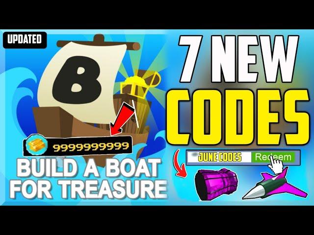 NEW *ALL* WORKING CODES BUILD A BOAT FOR TREASURE ROBLOX CODES - BABFT CODE