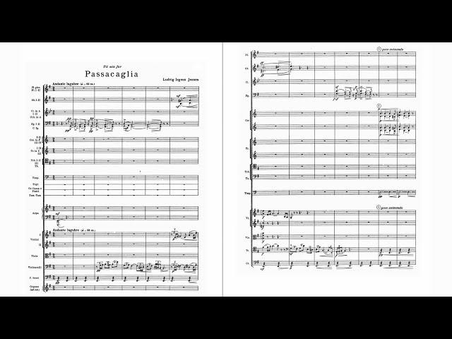 Ludvig Irgens-Jensen: Passacaglia (1928)