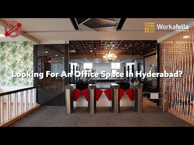 Workafella Western Aqua Coworking and Private office space provider, Whitefields Hyderabad