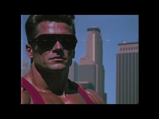 Duke Nukem as an 1980s action B-Movie