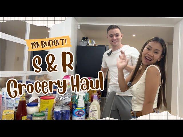 GROCERY HAUL FROM S & R ️| SAAN AABOT ANG 13K MO NA PERA|TALBOTFAM️