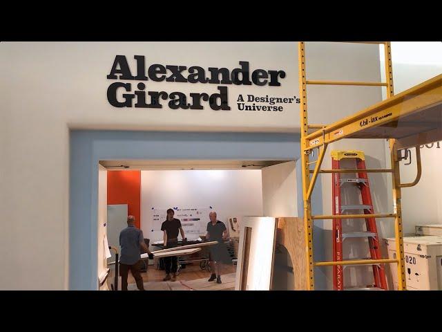 Alexander Girard: A Designer's Universe - Installation Timelapse