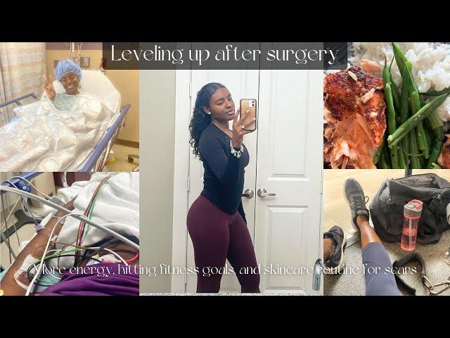 Becoming HER | Post surgery wellness routine | More energy, lightening scars, fitness goals