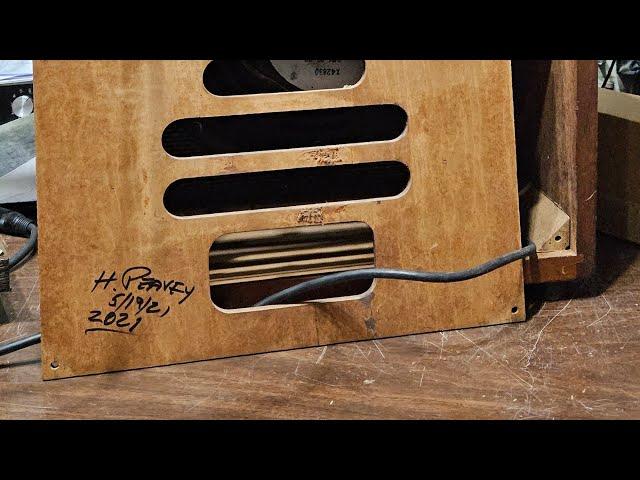 1951 Kay 112 Deluxe Lap Steel Amp Repair and Demo WITH Tweed Fender 5C3/5D3/5E3 Circuit Discussion