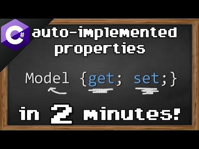 C# auto implemented properties 