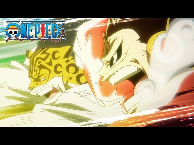 Straw Hats and CP0 Team Up | One Piece