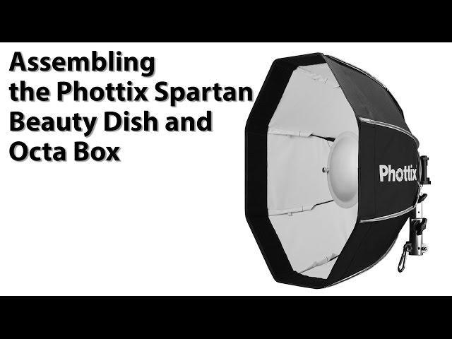 Asssembling the new Phottix Spartan Beauty Dish / Octa Box