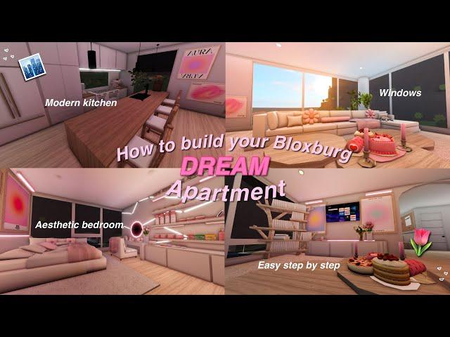 How To BUILD your DREAM BLOXBURG APARTMENT! *Super Easy* ️