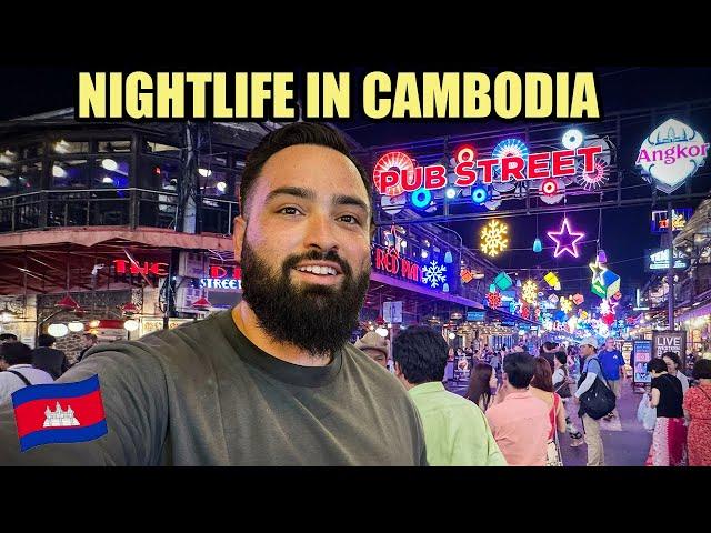 Crazy Nightlife in Siem Reap, Cambodia 