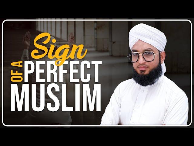 Sign of a Perfect Muslim | Tabraiz Noori Attari | Madani Channel English