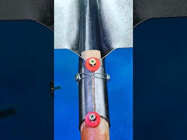 No More Loose Shovel Handles- Easy And Quick Tutorial!
