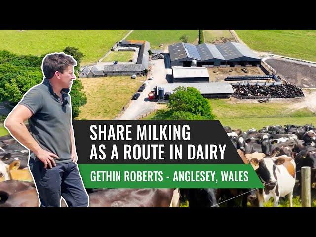 Share Milking as a Route into Dairy: Gethin Roberts - Anglesey, Wales