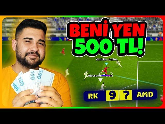 BENİ YEN 500 TL KAZAN! RAKİBE 10 GOL ATARSAM 2000 TL KAZANIRIM! +13 GOL! eFootball Mobile 2025