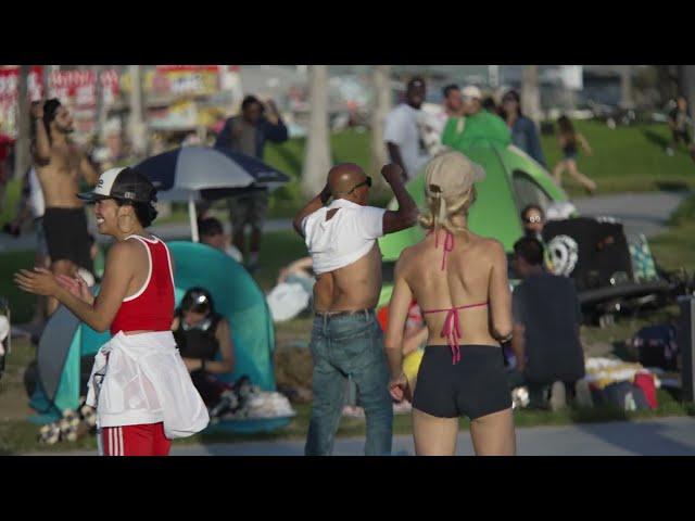 VLOG | Venice Beach 5.29.22 | Sony A7IV S-Cinetone Dzofilm 50-125mm +  Tamron 150-500mm