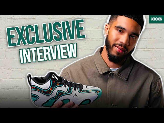 Jayson Tatum Unboxes His Jordan Tatum 3  B/R Kicks Unboxed