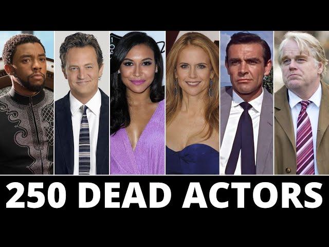 Famous Actors who died in the last few years