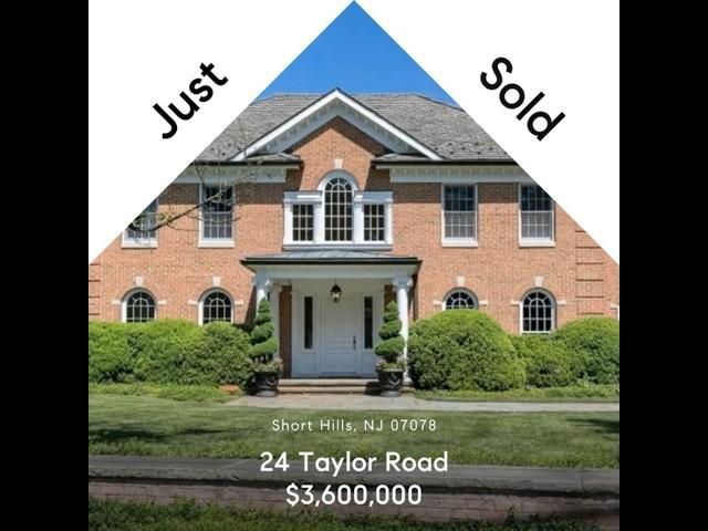 Just Sold in Short Hills, NJ  #realestate #luxuryrealestate #milliondollarlisting #welcomehome