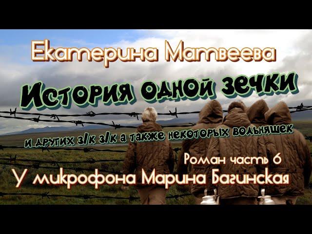 По вашим просьбам Екатерина Матвеева "История одной зечки" Роман 6часть У микрофона Марина Багинская