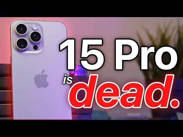 Death of the iPhone 15 Pro