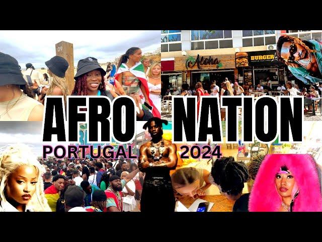 Afro Nation Portugal 2024: Rema, Flavour, Asake, Nicki Minaj, Uncle Waffles, Amapiano WEEKLY VLOG