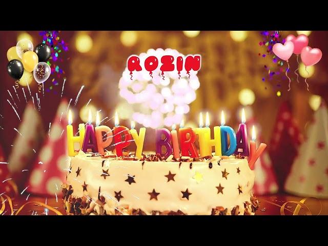 ROZiN Happy Birthday Song – Happy Birthday to You