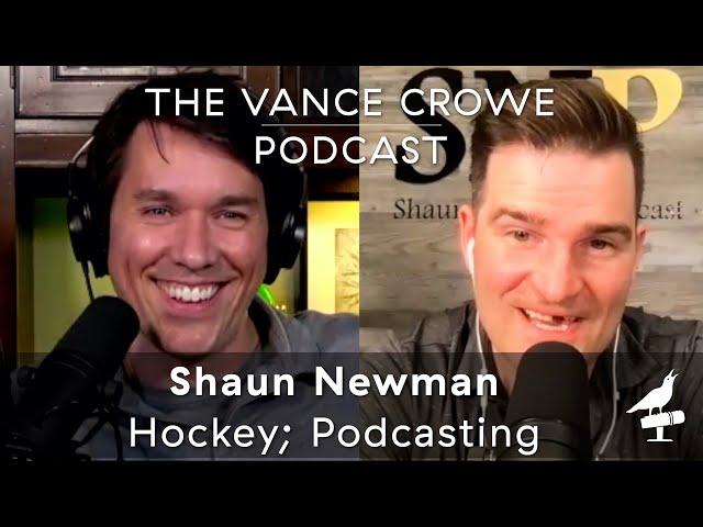 Shaun Newman; Hockey, meditation, dreams and connecting others.