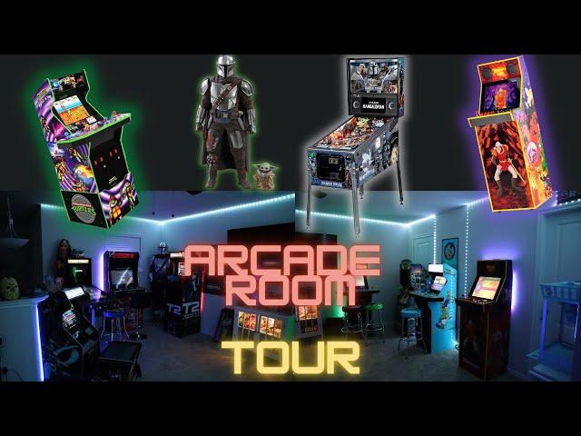 Arcade Room Tour 2022! Nerd Jock Gameroom