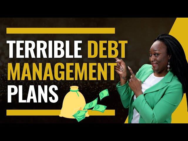 I Hate Debt Management Plans. Here's Why? | Shamika Saves