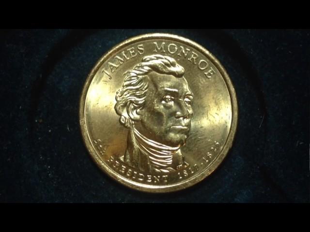 Presidential Dollar Coin: 2008 James Monroe