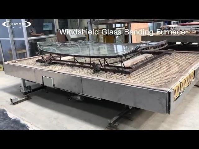 Windshield glass bending furnace｜BolayMac Glass Machinery