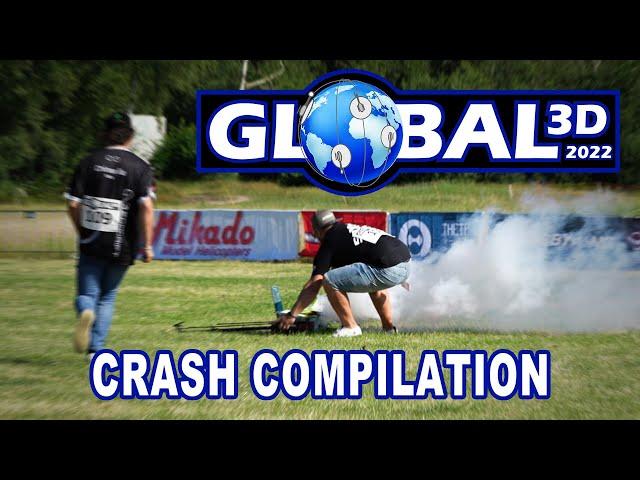 RC HELICOPTER CRASH COMPILATION GLOBAL 3D 2022