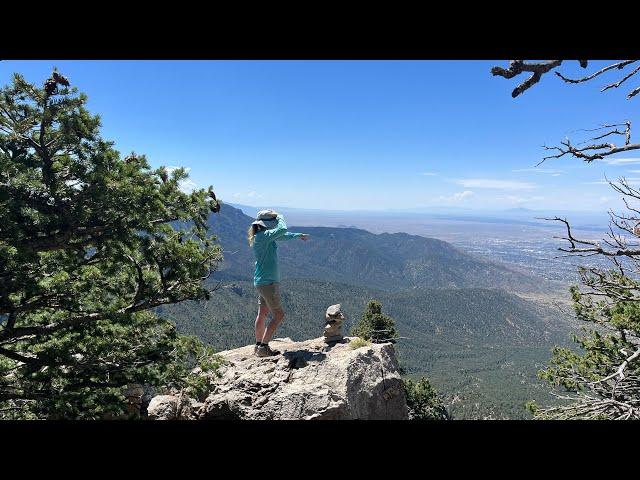 The Best Views in Albuquerque! Hiking on the Sandia Peak!