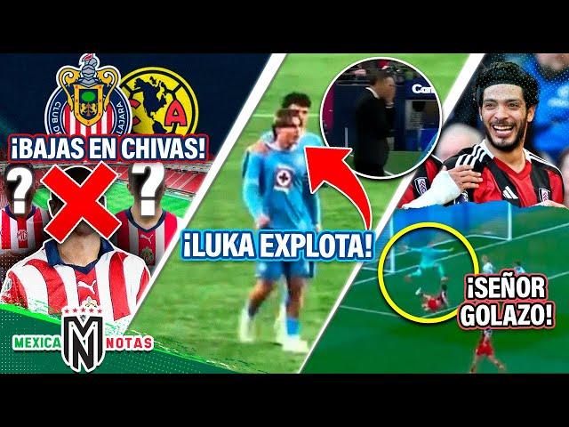 Tres BAJAS de Chivas para el CLÁSICO | Luka Romero EXPLOTA vs DT | GOLAZO de Raúl