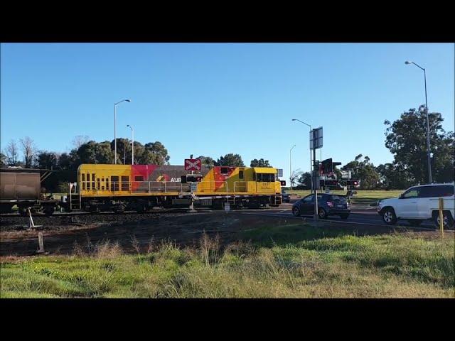 Trains of Western Australia...Northbound Aurizon 2507 local hopper hauler...June 2021