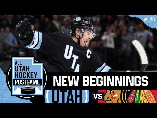 Utah Hockey Club Ushers In New Era With HISTORIC First Win Over Chicago Blackhawks