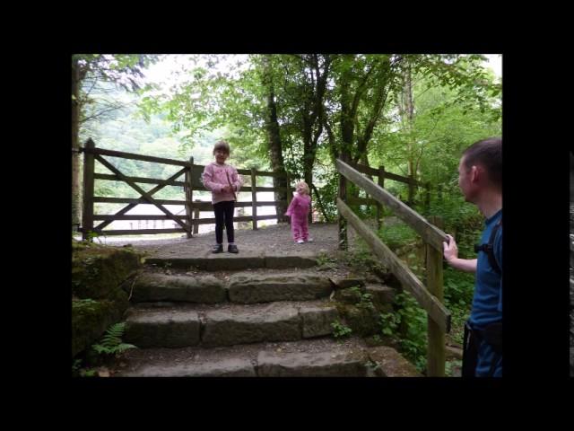 Keswick Railway path, Lake District, UK