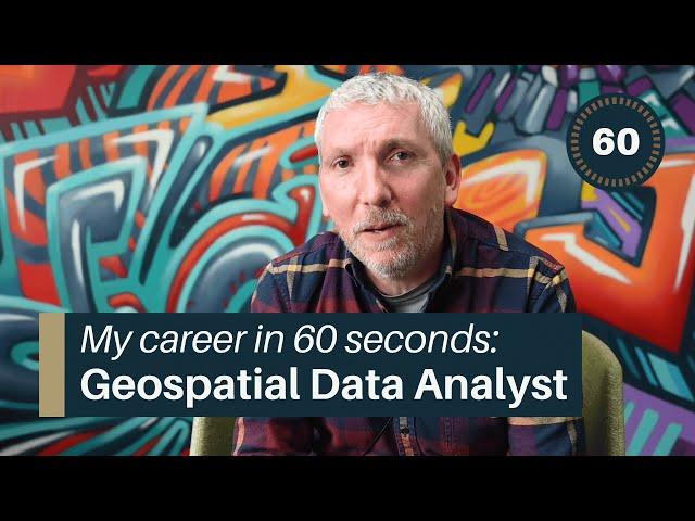 Clive Cartwright, Geospatial Data Analyst | My Career in 60 Seconds ⏲️