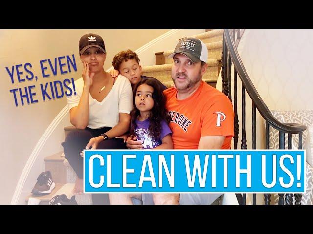 Clean with Me - Housley Family Edition!