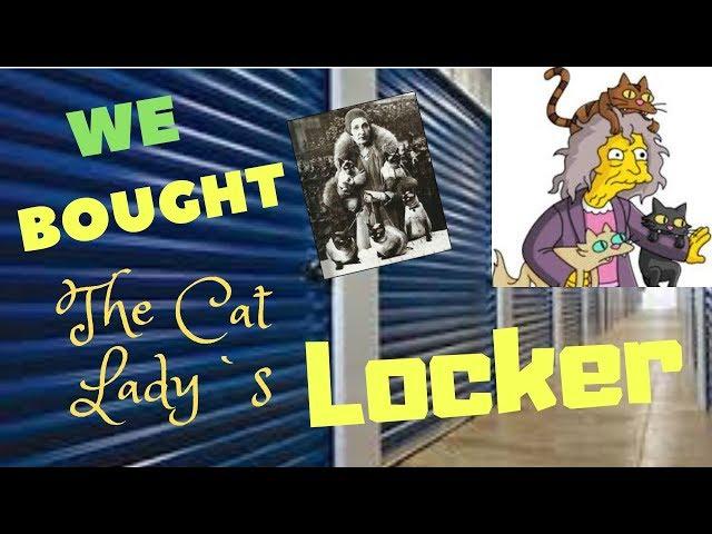 What the Cat Ladys storage locker hide, storage finds 2019 ANTIQUE QUEST