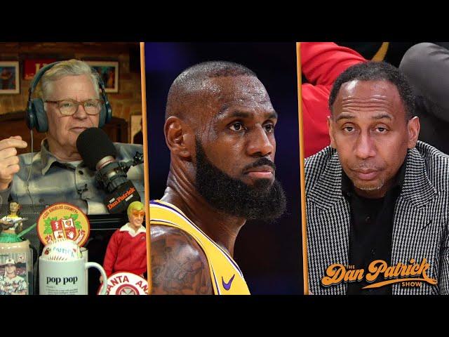 Dan Patrick Discusses LeBron James Confronting Stephen A. Smith | 3/12//25