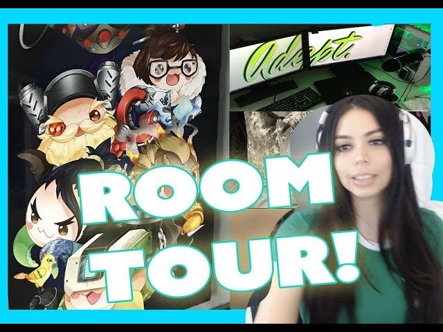 Overwatch Themed Streaming/Gaming Room Tour 2018!