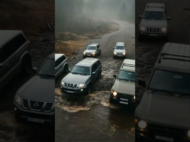 United Through the River | Classic 4x4 Convoy Crosses Together