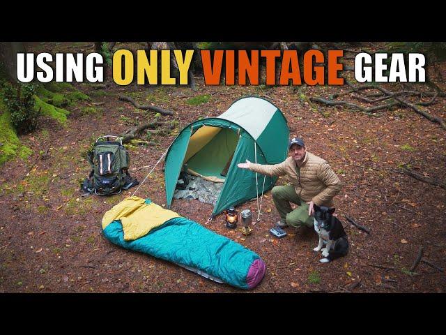 The Ultimate Vintage Wild Camping Adventure