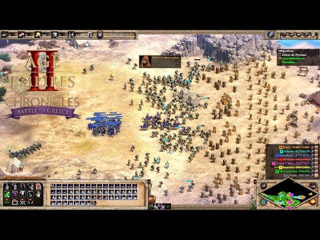 Age Of Empires II Chronicles Battle for Greece - The Battle of Marathon