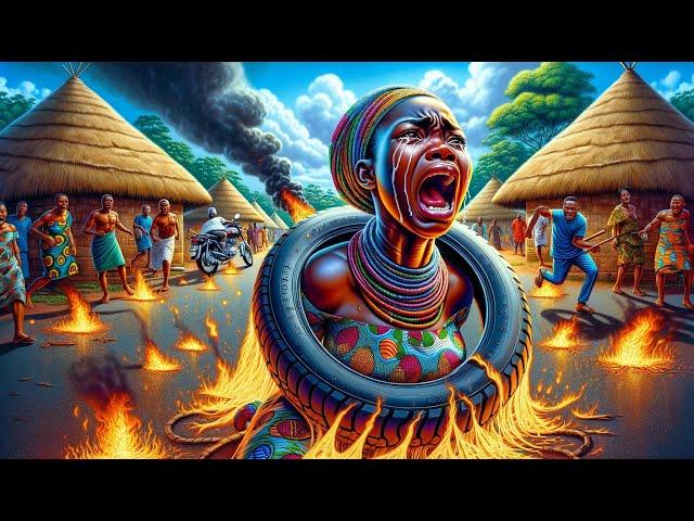 She Was SET ON FIRE For a CRIME She Did Not COMMIT #AfricanTale #Folks #Tales #AfricanFolklore