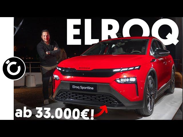 Skoda ELROQ - Elektro Version so günstig wie der Verbrenner Karoq!